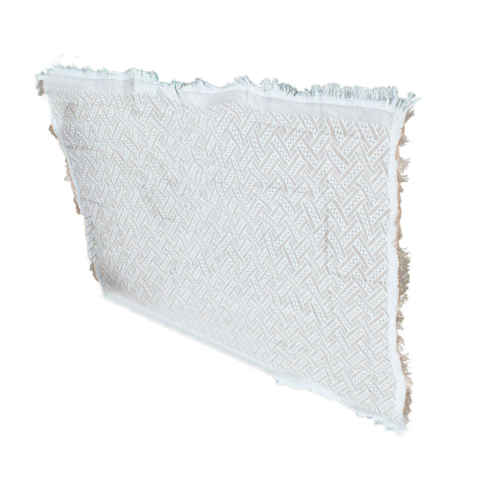 Outdoor Picnic Blanket with Fringe Cotton Soft Comfortable Simple Style for Camping Beach 180x230