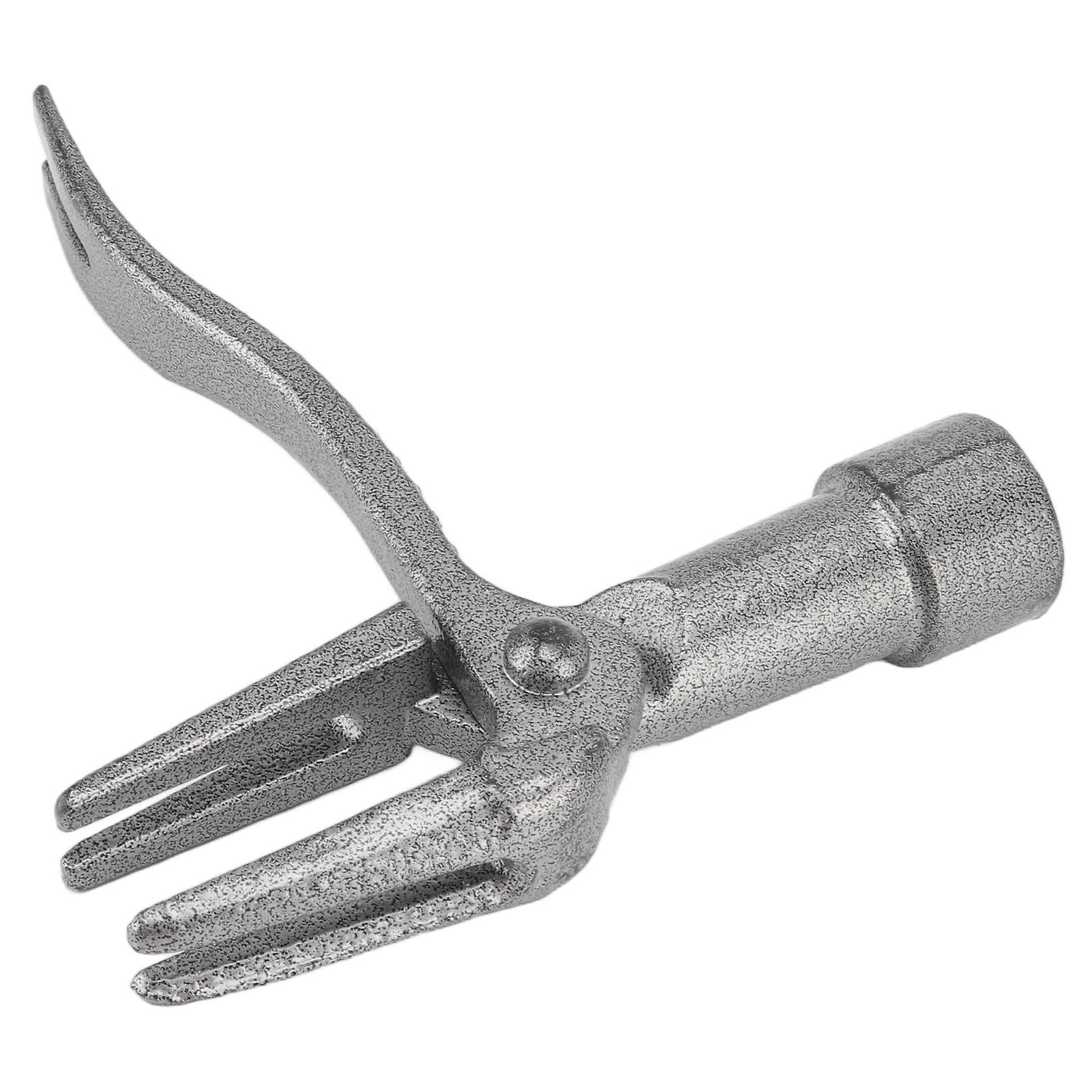 Stand Up Weeder Head Tool Iron Efficient Manual Root Pulling Picker for Courtyards Gardens