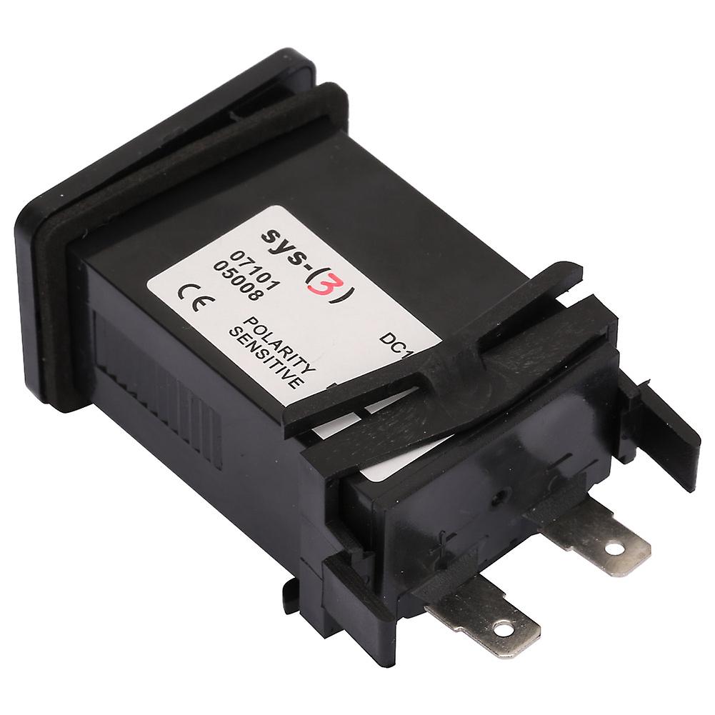 10-80V AC/DC 99999.9 Hours Quartz Hour Meter for Engine Generator Time Counting