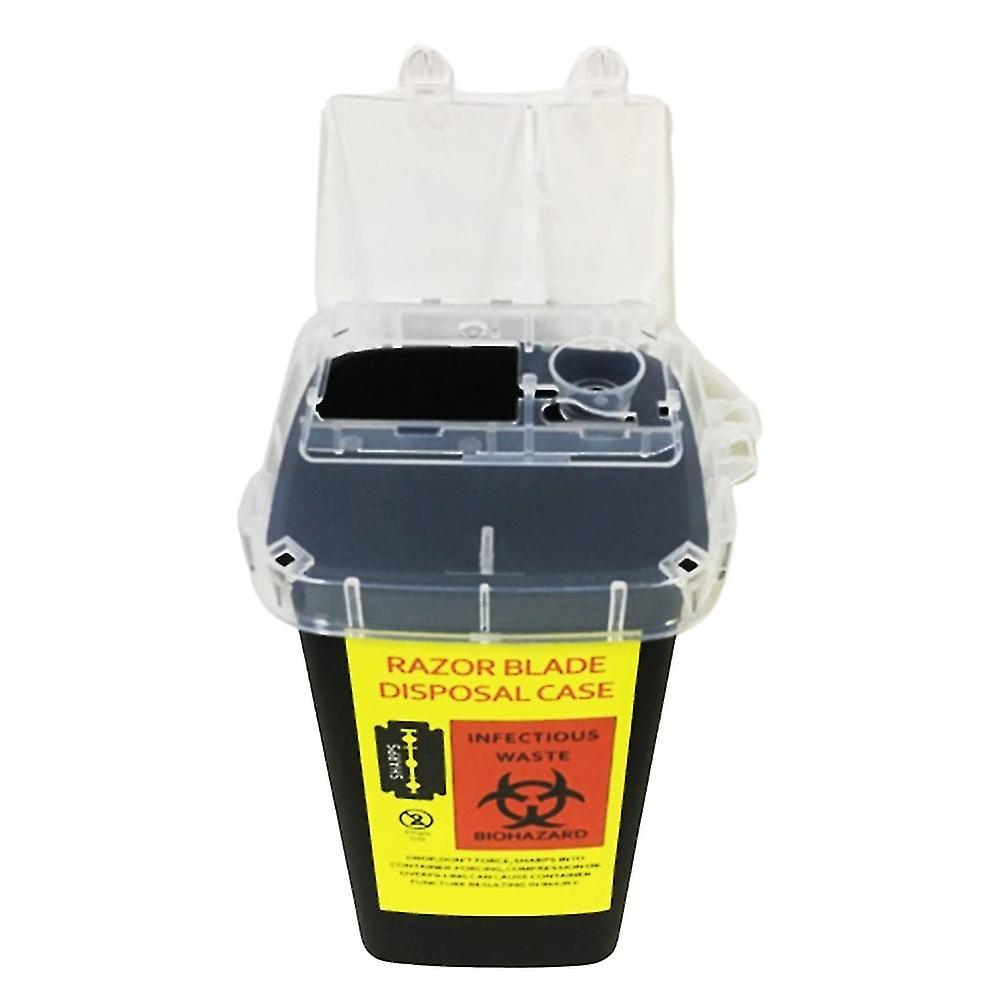 Barbershop Disposable Blade Tattoo Needles Square Waste Storage Box Container BoSaiD