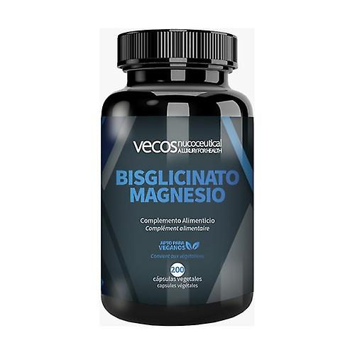 Magnesium bisglycinate 200 vegetable capsules