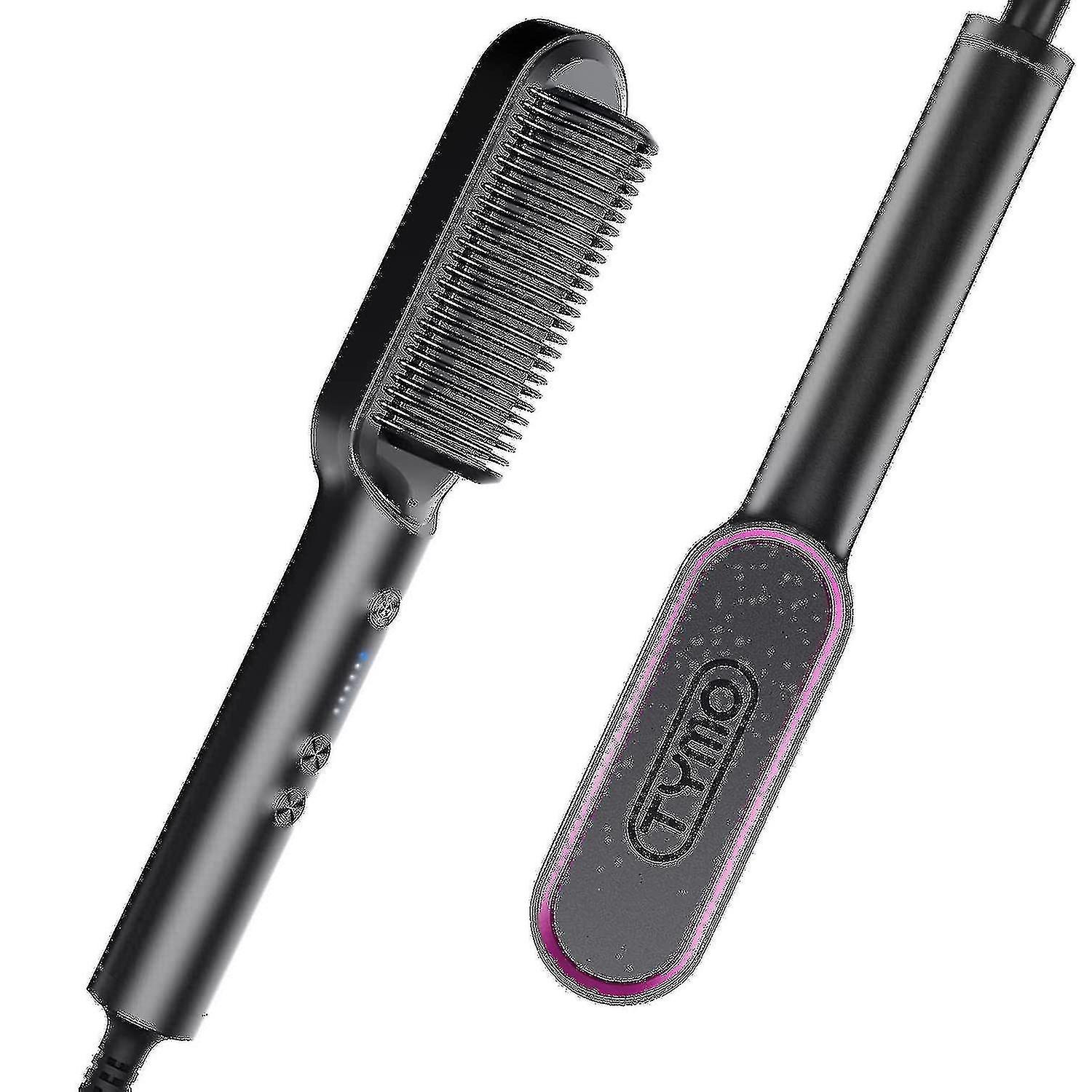 Hair Straightener Comb Matte Black