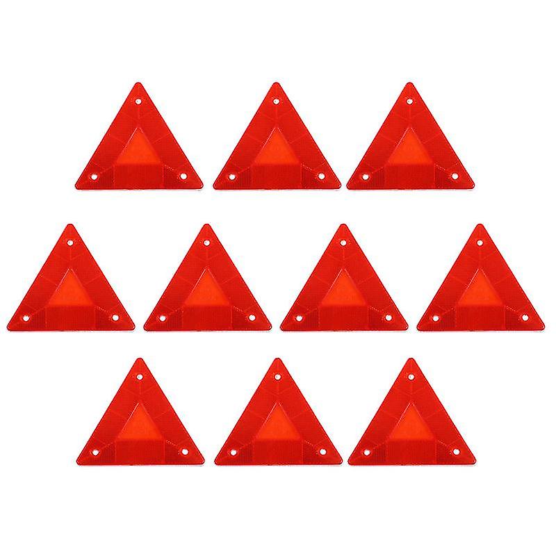 10pcs Vehicle Triangle Reflectors