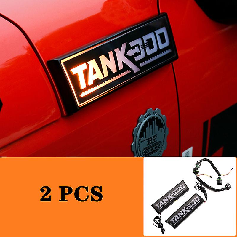 עבור מיכל קיר גדול 300 Vane זרימת אור להפוך צהוב ולבן זורם אור קישוט שינוי חיצוני אביזרים