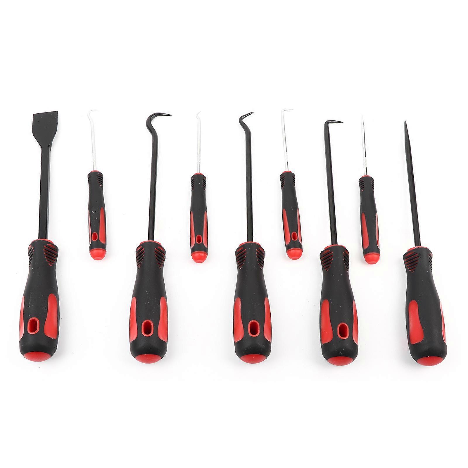 9pcs Car O ring Oil Seal Removal Puller Tools Pick Hook Scraper Kit E2U034