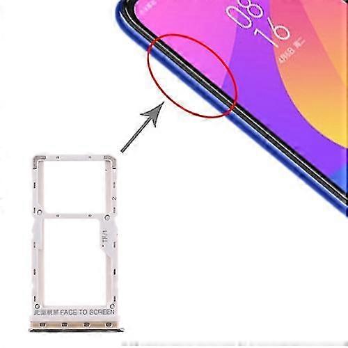Sim Card Tray + Sim Card Tray / Micro Sd Card Tray For Xiaomi Mi Cc9e / Mi A3