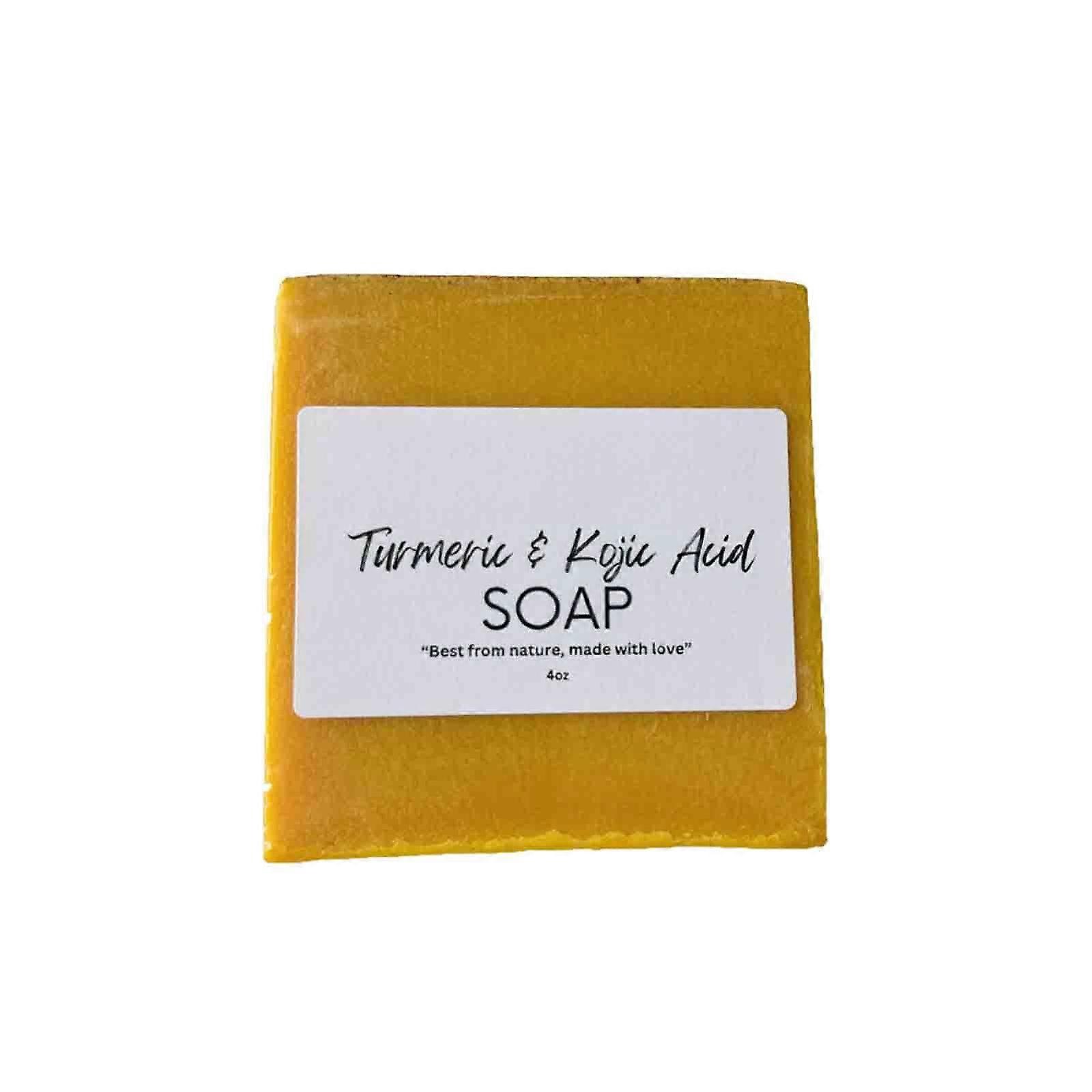 113g kurkuma puhdistussaippua: Puhdistaa ihon ja parantaa sameutta.