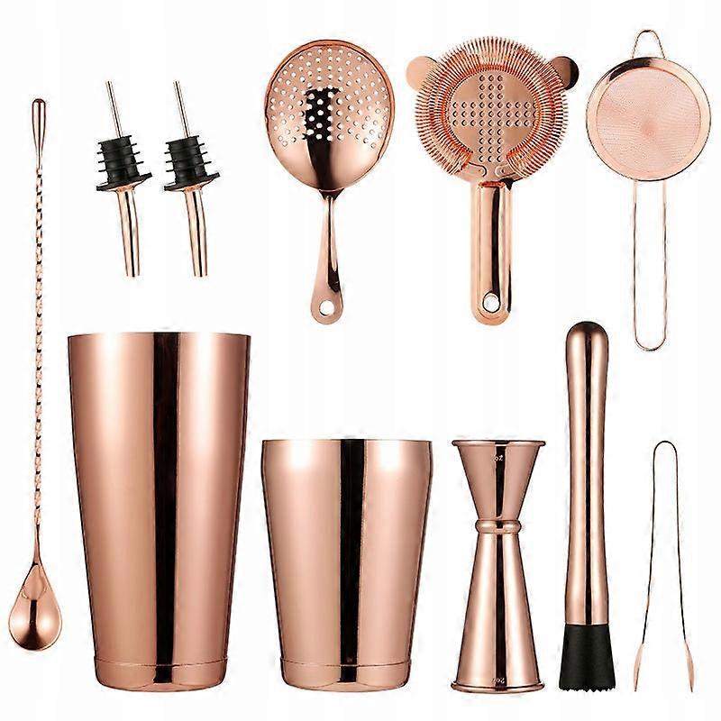 Bartender Set 10 Elem Cocktail Stainless Steel