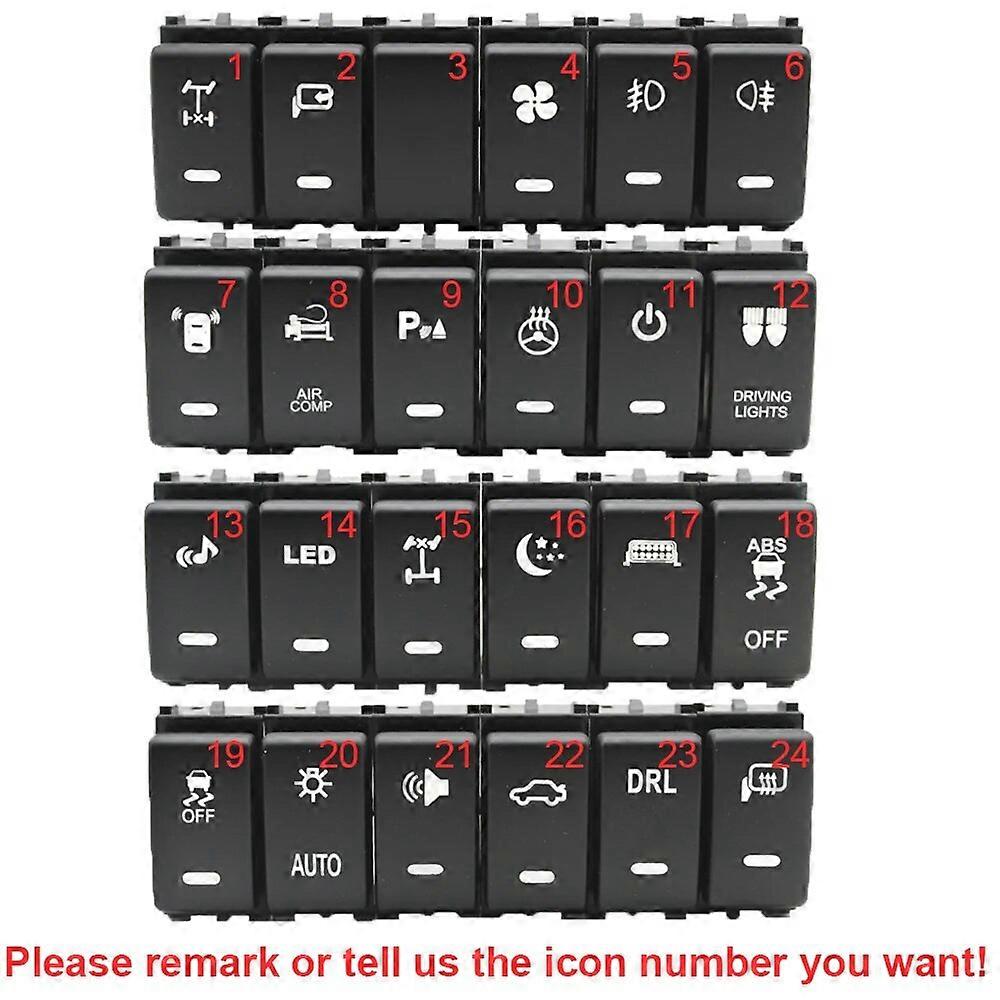 1pc רכב led ספוטי מכ"ם הפעלה אורות ערפל לחצן מתג השתמש עבור ניסאן פטרול Y62 X-TRAIL Teana 04-12 Tiida 05-08