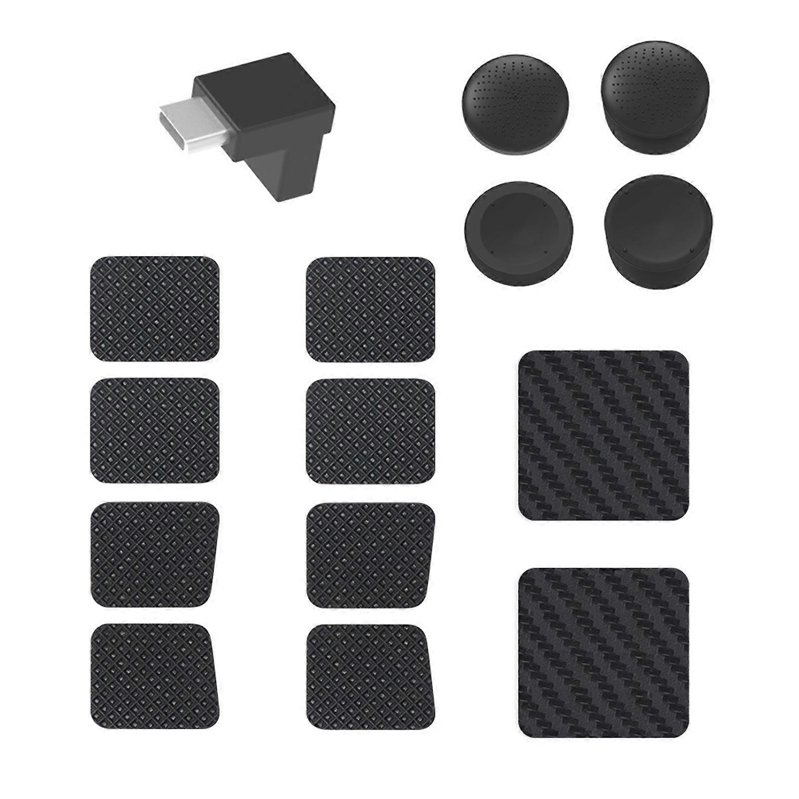Trackpad Sticker+ Back Button Sticker + Rocker Cap+L Connector for Steam Deck