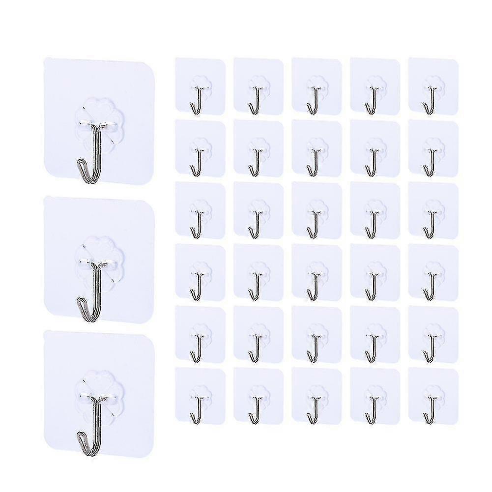 Punch-free Non-marking Hook Strong Transparent Waterproof Sticker