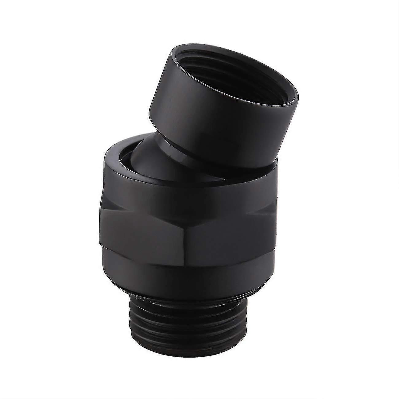 Shower Connector Adjustable Universal Matte Black
