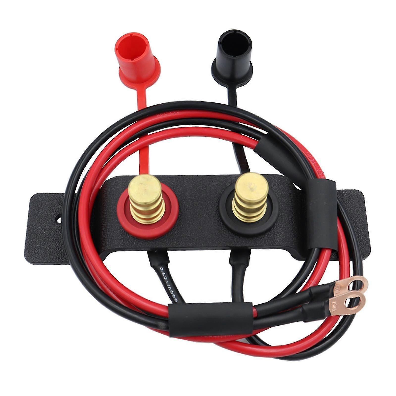 Battery jump post starter terminals for rzr racing cars