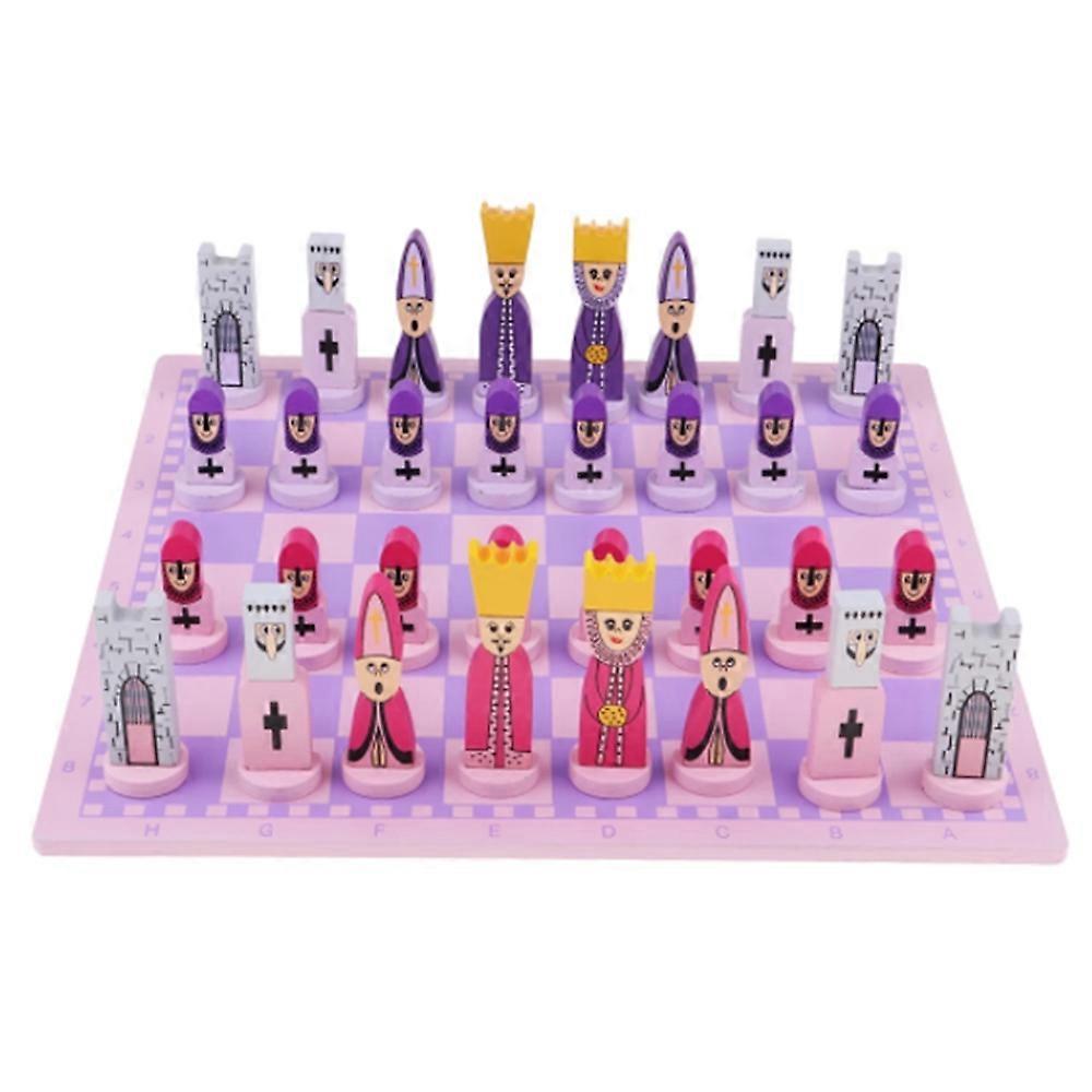 Travel Chess Set with Chess Board Educational Toys for Kids and Adults