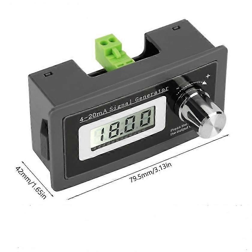 Opgewaardeerd 0.01 precisie twee-draads 4-20ma stroom loop signaal generator plc instrument