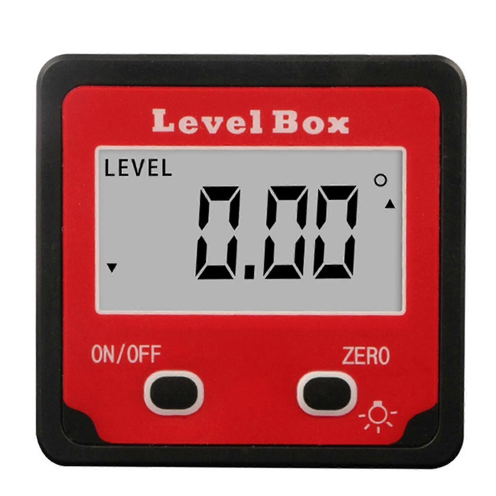 Digital Level Protractor Inclinometer Mag-netic Level Angle Meter Angle Finder Level Box Angle Measuring Tool For Carpentry /