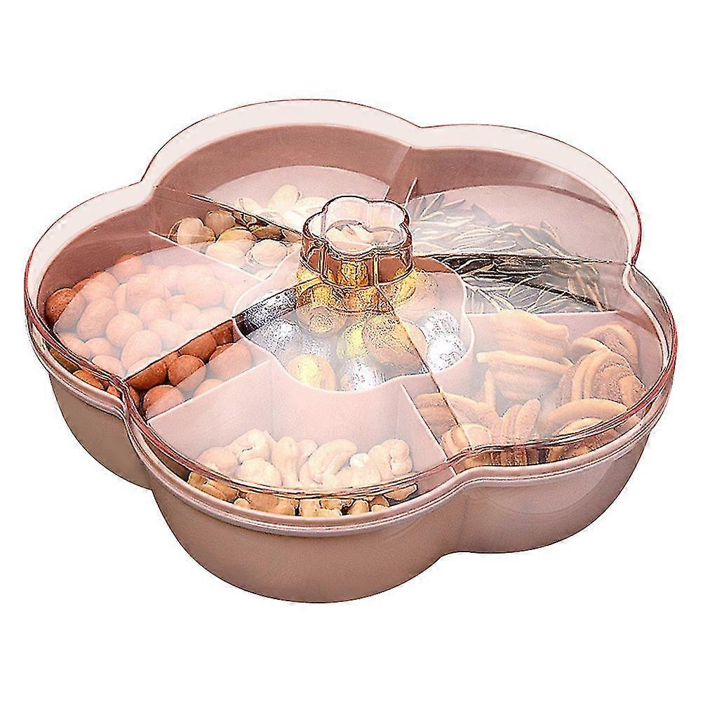 Nordic Plastic Candy Tray, Fruit Tray, Double Layer Snack Storage Box