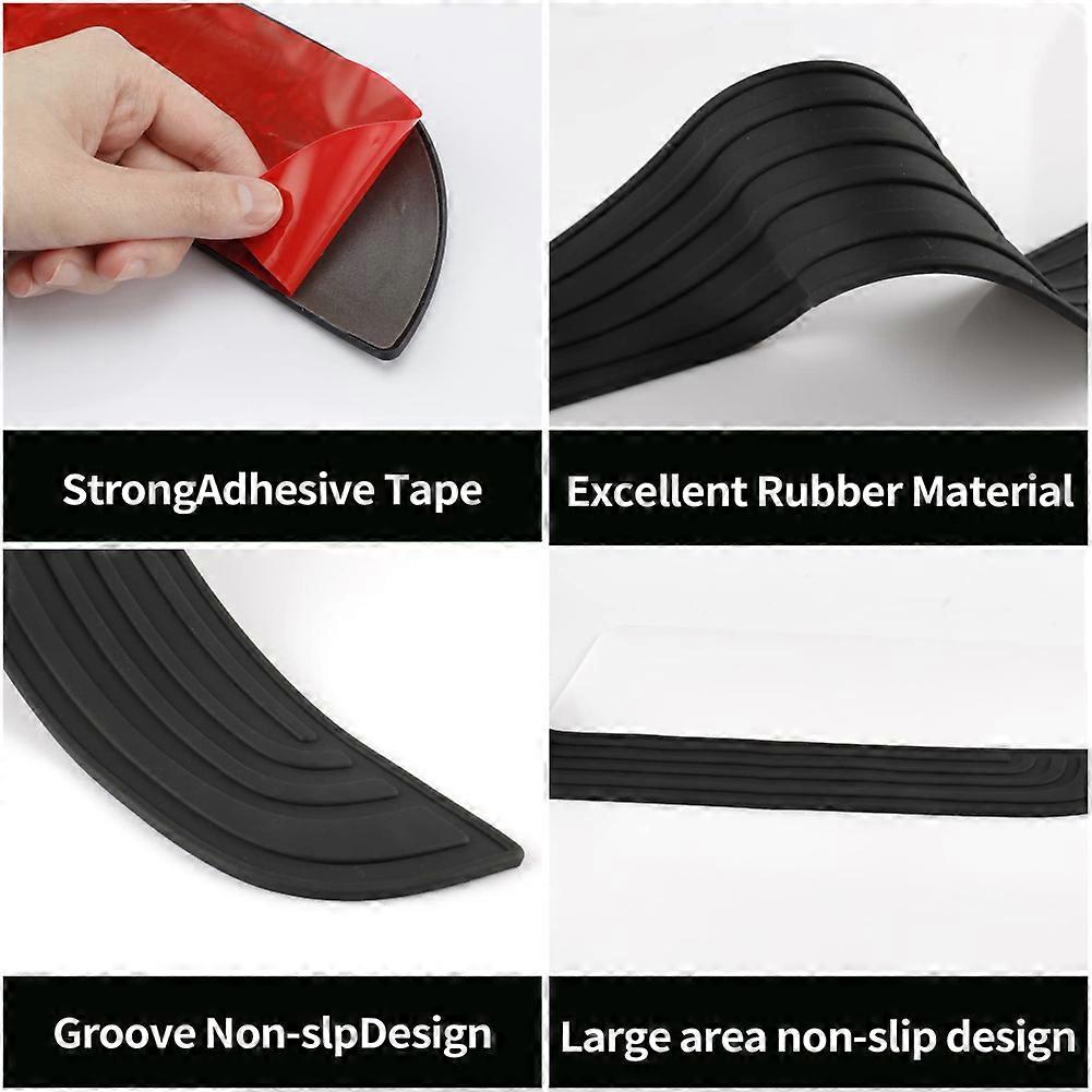 Protector de parachoques trasero de automóvil, Protector de parachoques flexible universal, Parachoques trasero antiarañazos Prot