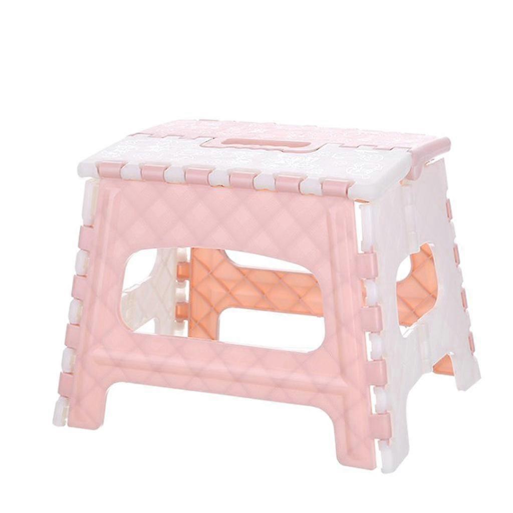 Plastic Multi Purpose Folding Step Stool Home Train Outdoor Storage Foldable