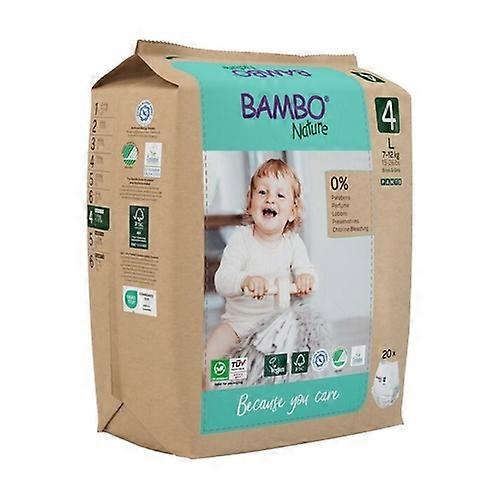 Pants t4 (7-14kg) diapers panties 20 units