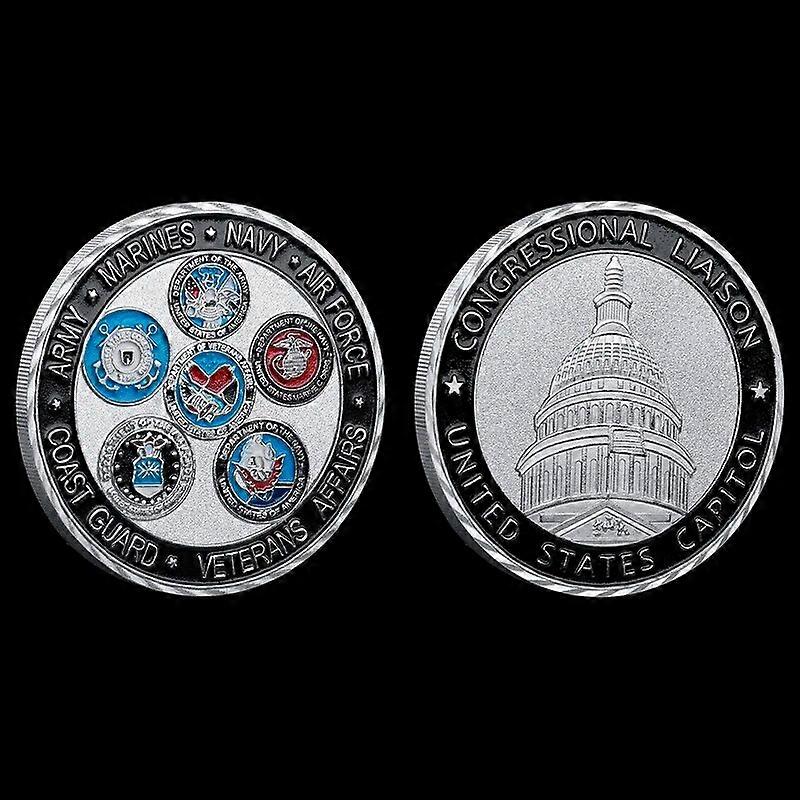 [] アメリカ海軍 アメリカ空軍 アメリカ海兵隊 陸軍沿岸警備隊 チャレンジコイン アメリカ ホワイトハウス記念コイン コレクティブル