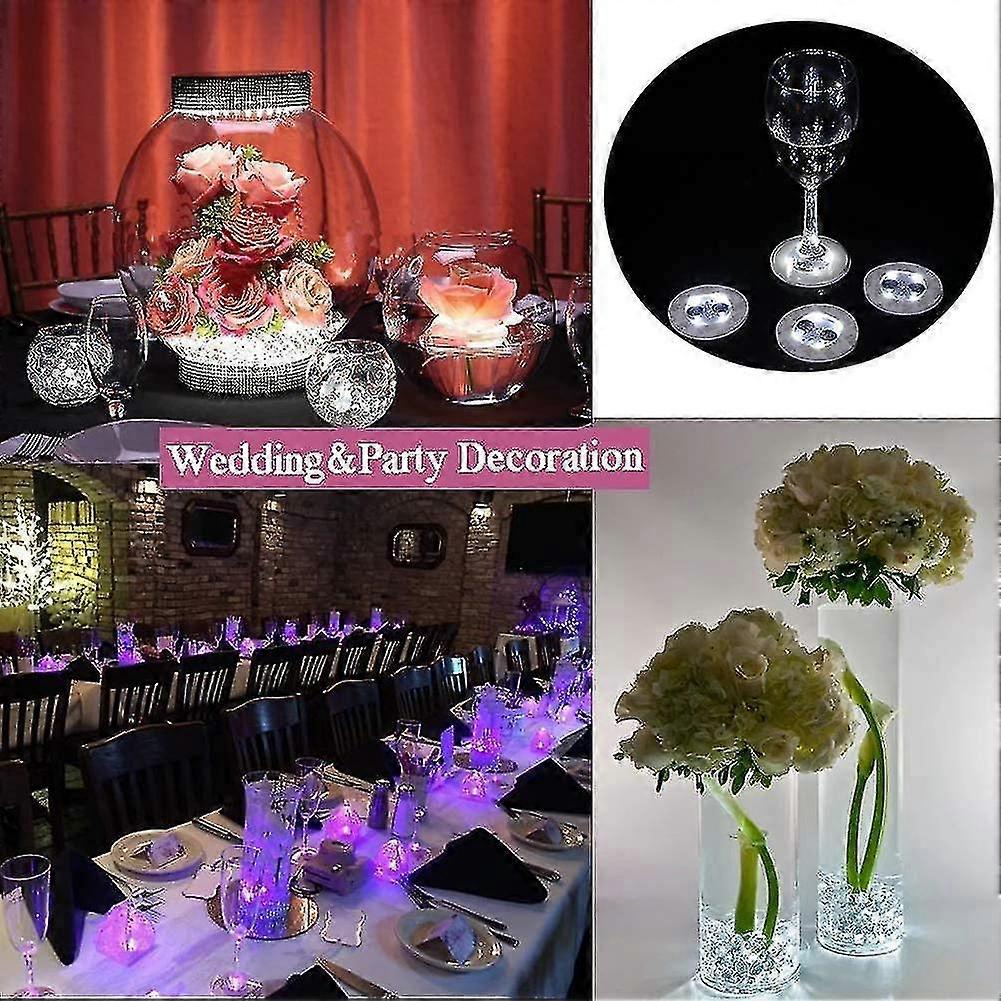 Led Coaster,12 Pack Light Up Coasters,led Bottle Lights