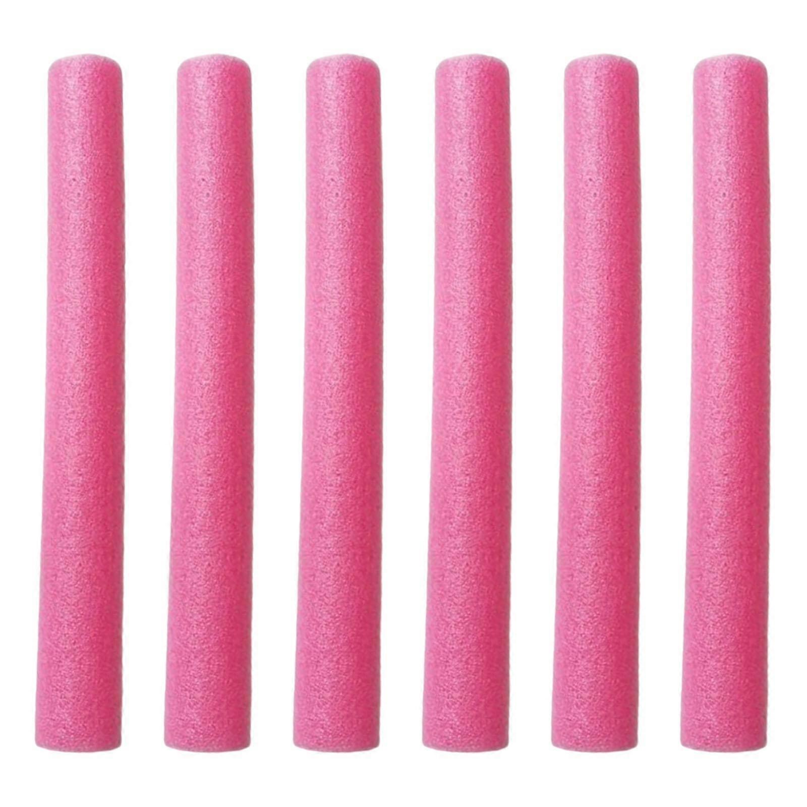 6Pcs Trampoline Enclosure Pole Foam Sleeves Protector for Tubing Pipe Red