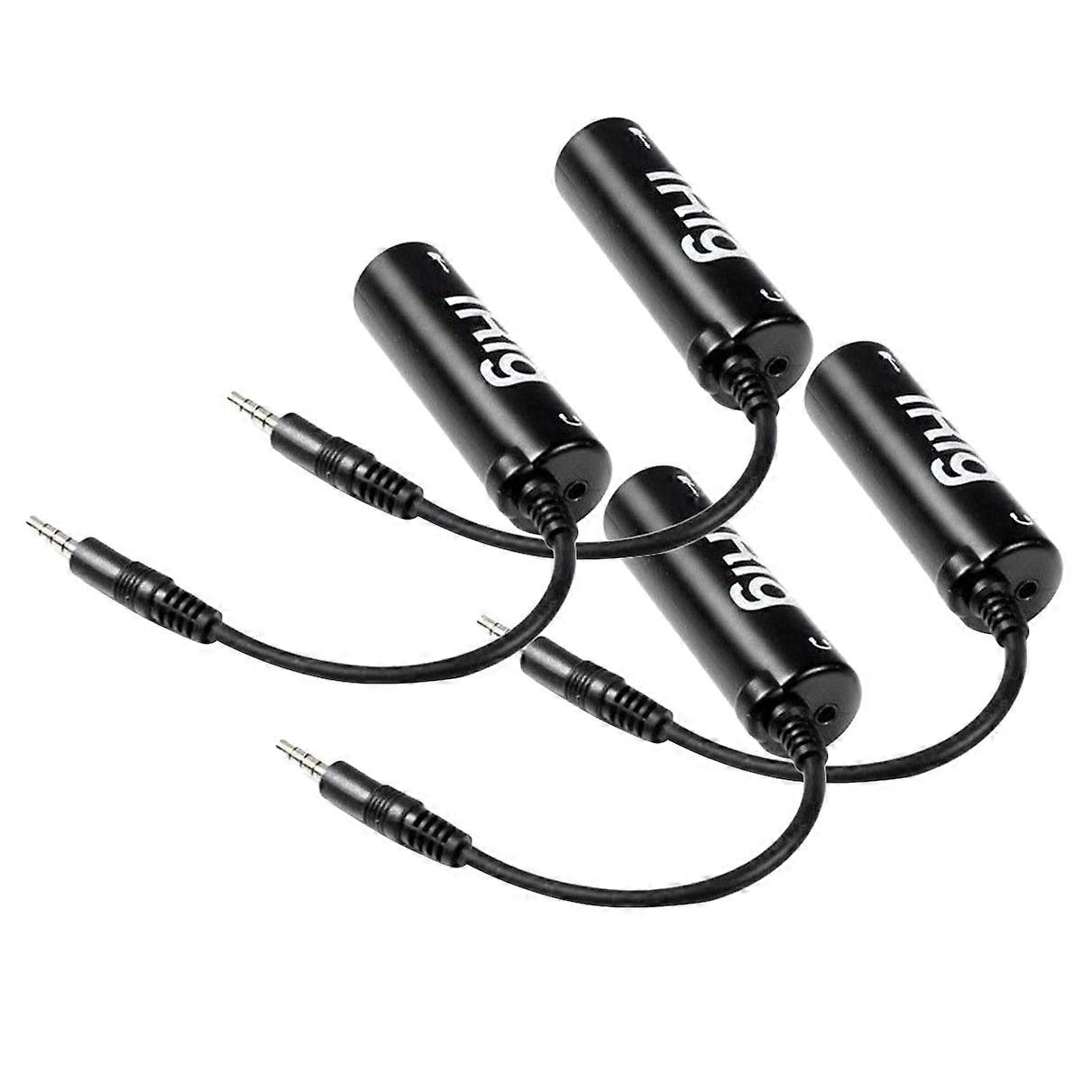4Pcs Guitar Effects Interface Adapter Converter Link Devices Guitar Interface Converter Replacemen