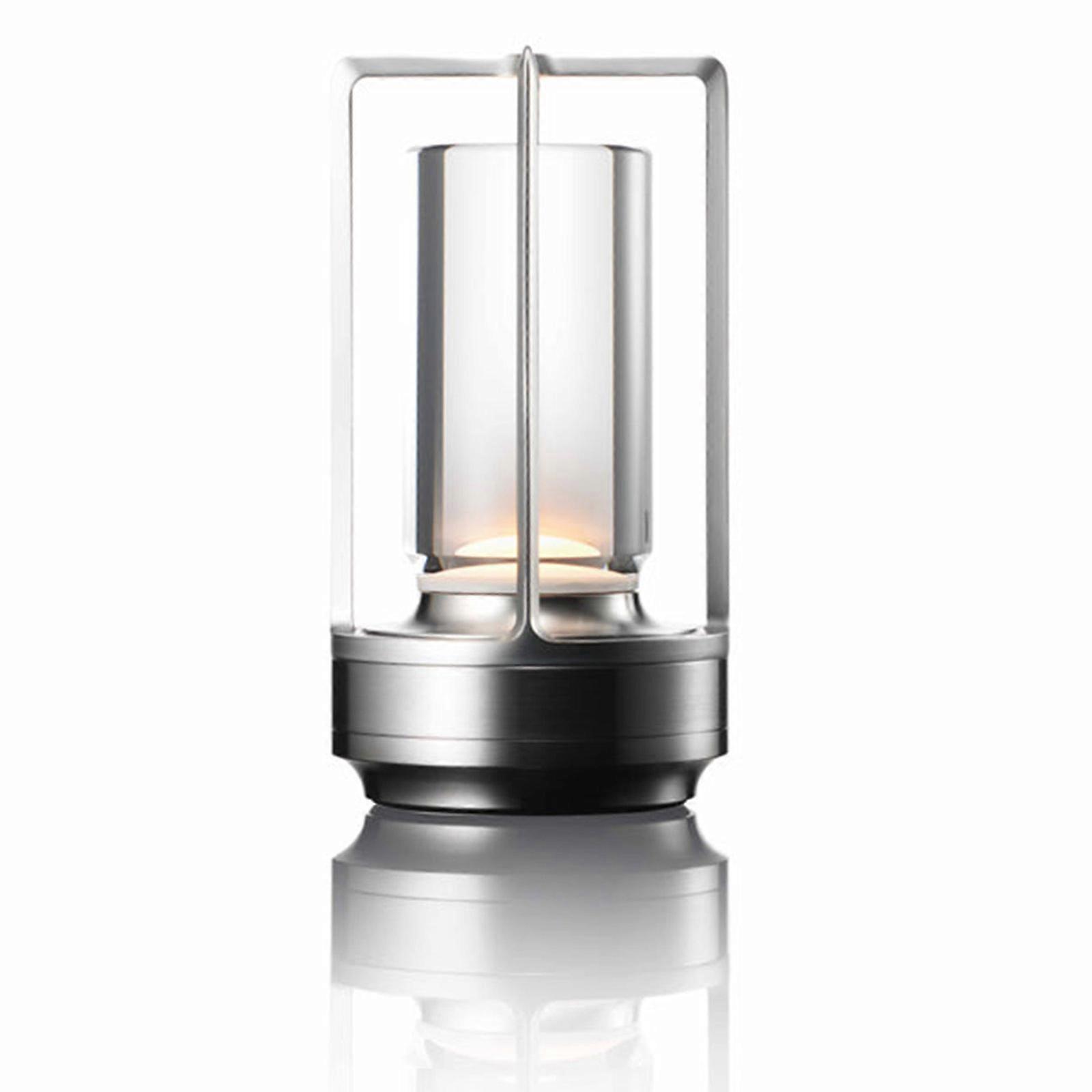 Ambient Light Set of 2 Cordless Table Lamps for Bedrooms with 1500 Mah Rechargeable Battery Operated and Dimming.