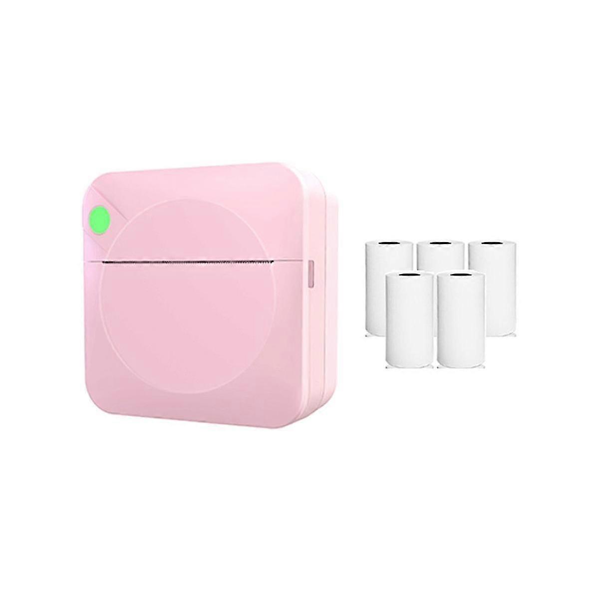 Mini Portable Thermal Label Printer Student Wrong Question Photo Barcode Printer Label Printer With