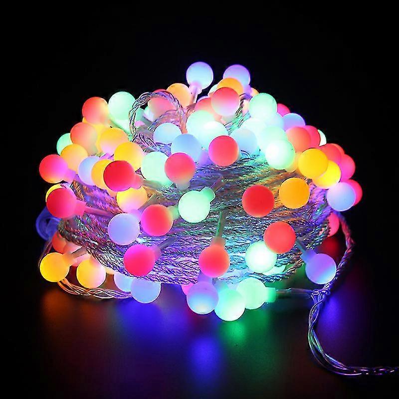 Globe String Lights Vanntett 10m 80 Led Lys Plugg i Drevet Julelys