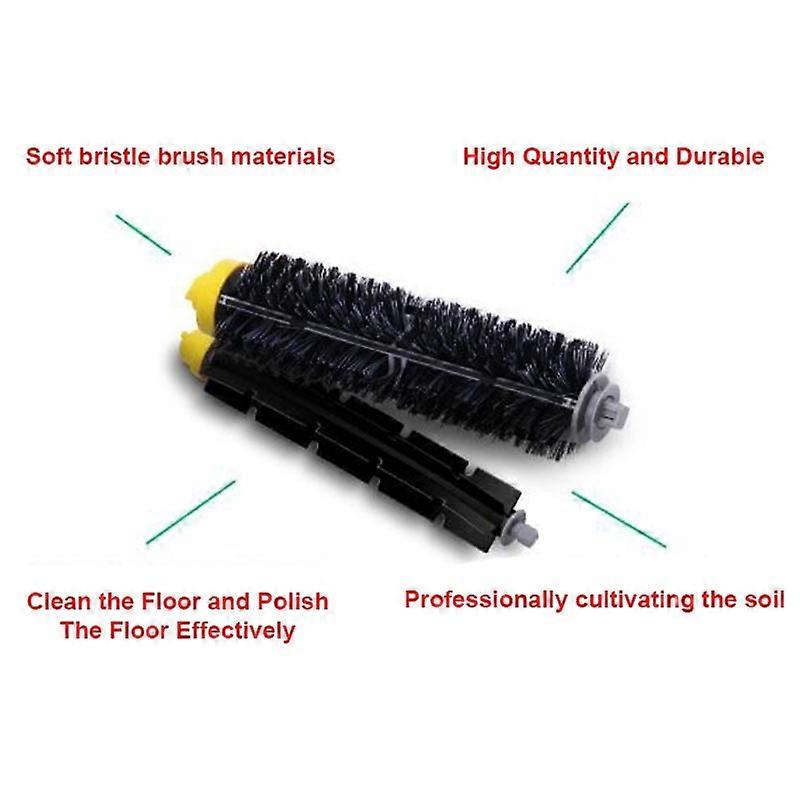 For IRobot Roomba 700 Series 760 770 780 790 Hepa Filters Bristle Brush Flexible