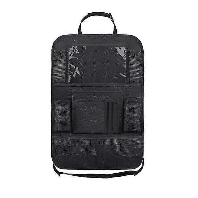 Car Seat Storage Bag Multi-Function Storage Bag Hanging Bag Car iPad Storage Bag Children Anti-kick Mat