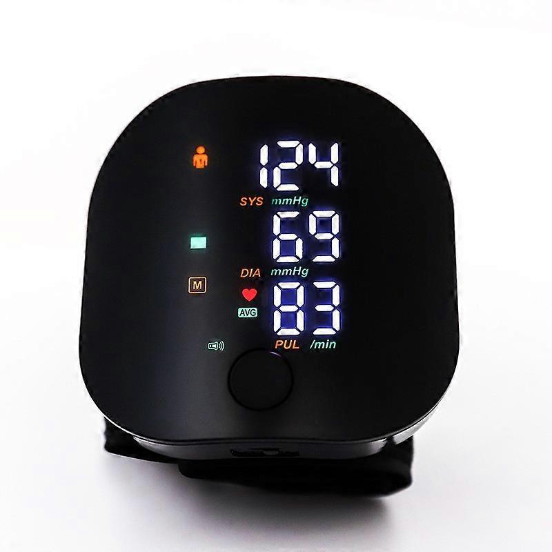 mooie spraakaankondiging bloeddrukmeter touchscreen automatische hoge precisie polsbloeddrukmeter