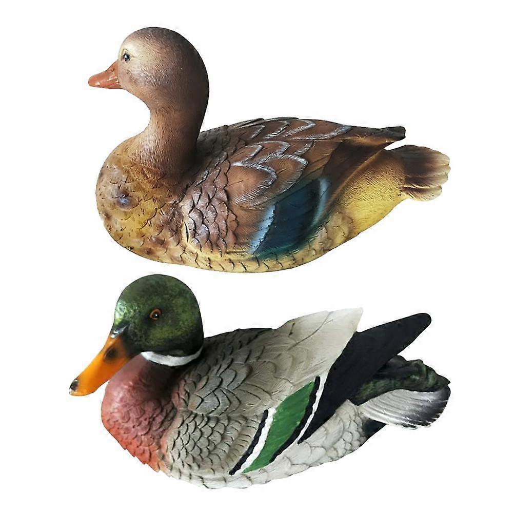 high quality Pond Floating Duck Statue Floating Pond Decor Duck Sculpture for Garden Pond Pool Decor