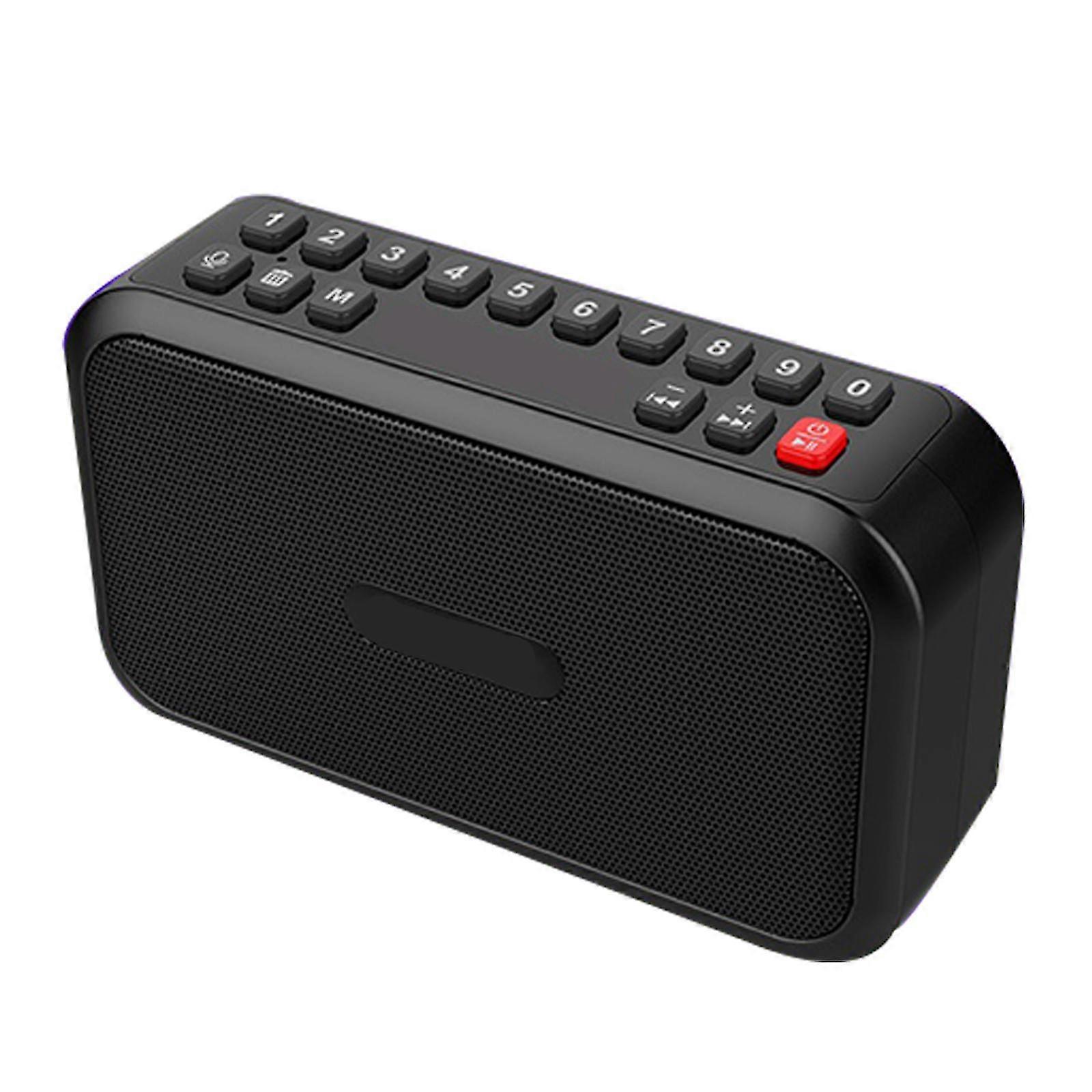 Bluetooth5.0-compatible Speaker Mini TF Card Player 3.5mm Audio Portable Radio