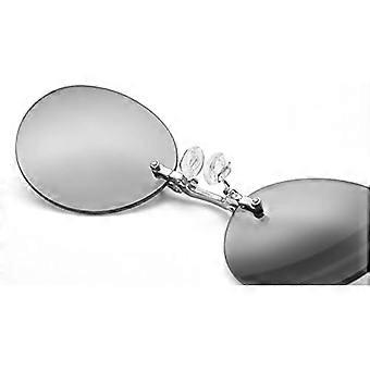 PROSOOL Sunglasses 3 Pack Retro Round Clip On Nose Glasses Matrix Morpheus Movie Rimless Sunglasses (3 Pack, 3 Black), Normal Size