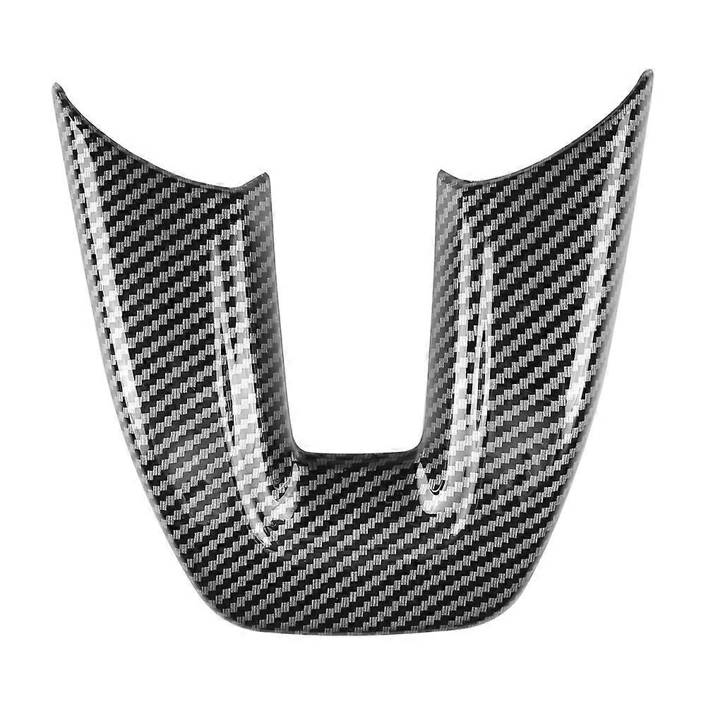 Car Carbon Fiber V Style Steering Panel Cover Trim Decoration Frame Sticker for Vezel -V 2021 2022