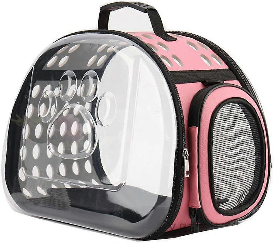 猫、犬、その他のペット用のキャリングバッグ軽量通気性ハンドバッグ、ショルダーストラップ付き旅行用ポータブルペットバッグ飛行機T用キャリーバスケット