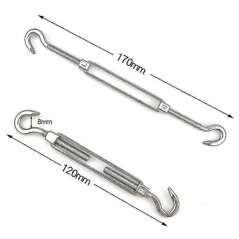 Outdoor Sun Sail Shade Canopy Fixing Fitting Hardware Accessory Hook Kits