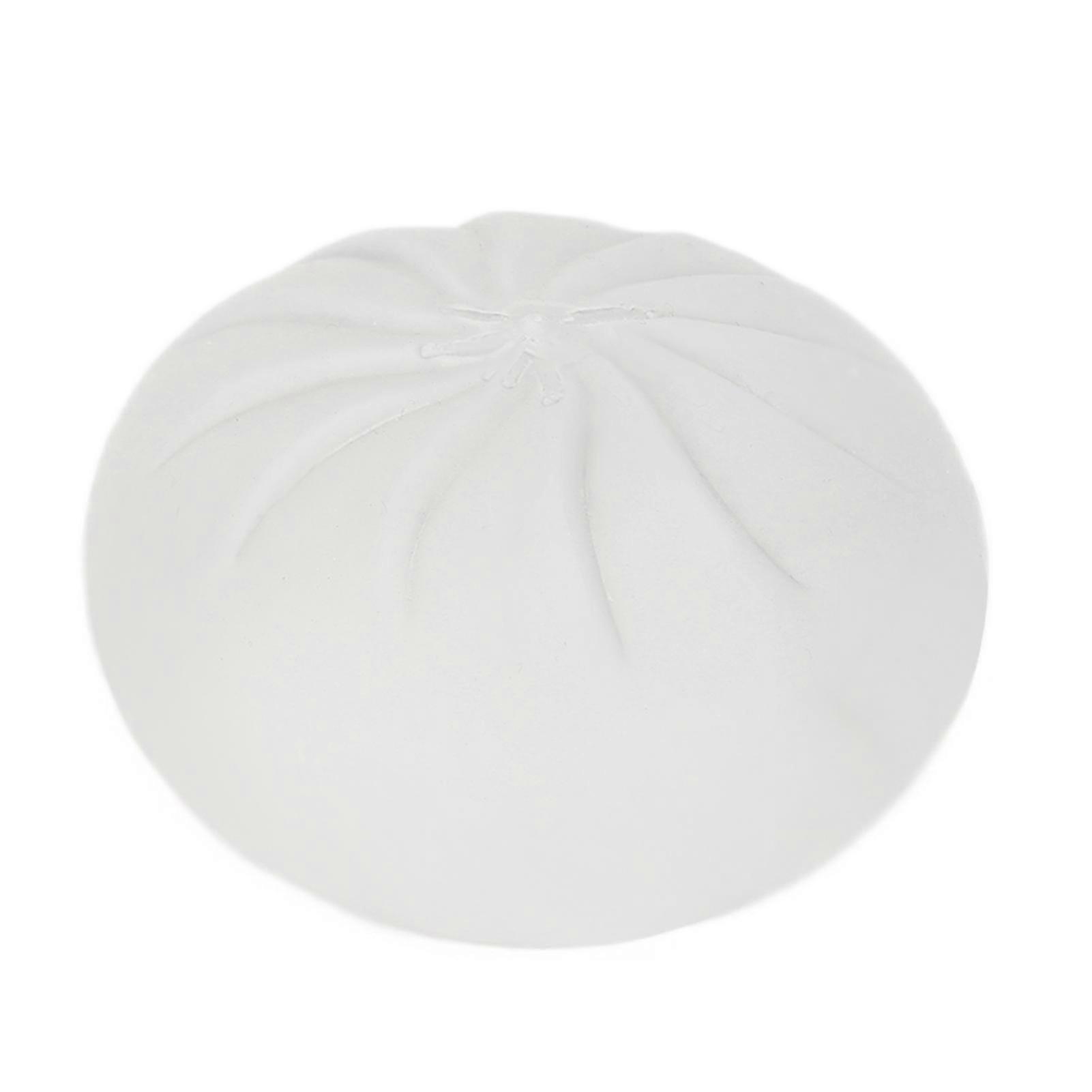 Vinyl Steamed Bun Shape Stress Relief Toy Unzip Pinching Decompression Fun