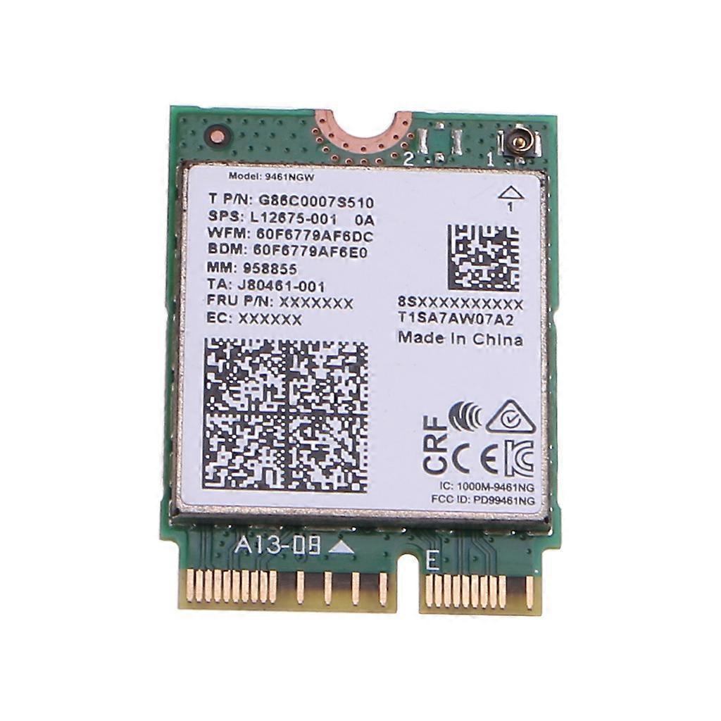 For Intel 9461NGW 2.4g/5g Wireless Network Card AC Wifi Card Connector BT-5.0