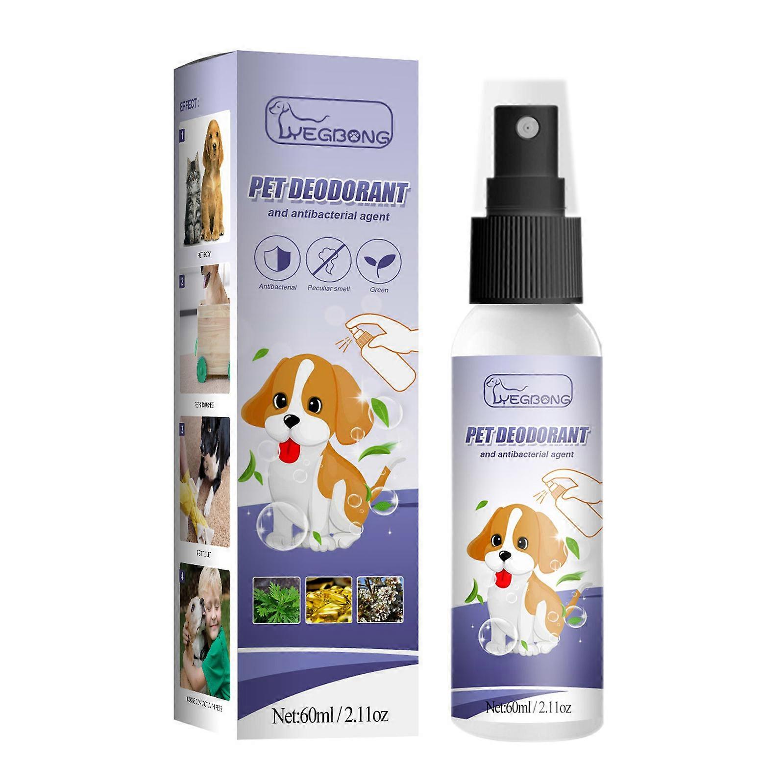 2Oz Pet Odor Eliminator Odor Remover Perfume for Small Animals Deodorizer