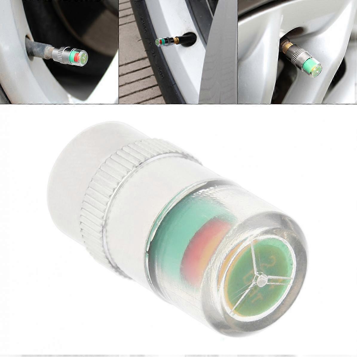 2.4 Bar 36 Psi Car Tire Pressure Monitor Valve Cap Sensor Indicator  Diagnostic Tool
