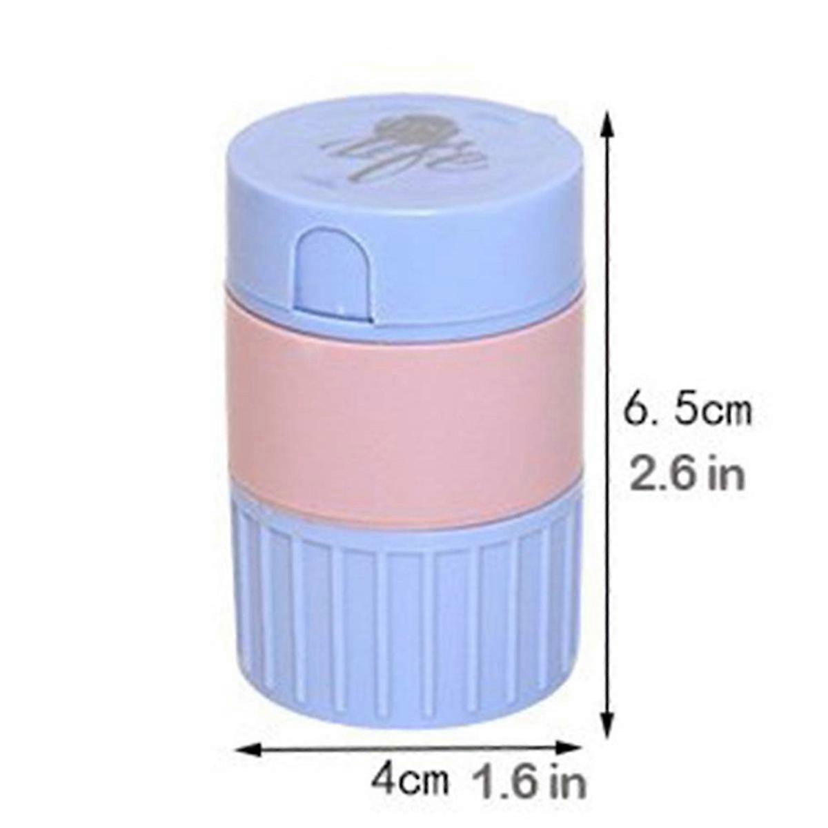 Multifunctional Slice Tablet Crusher Pill Grinder Medicine Splitter and Storage Box