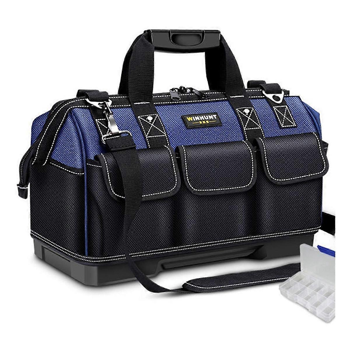 16 pouces Sac à outils d’électricien Sacs à outils multifonctionnels Oxford Tissu Sacs d’électricien imperméables à l’eau et à l’usure-Resi