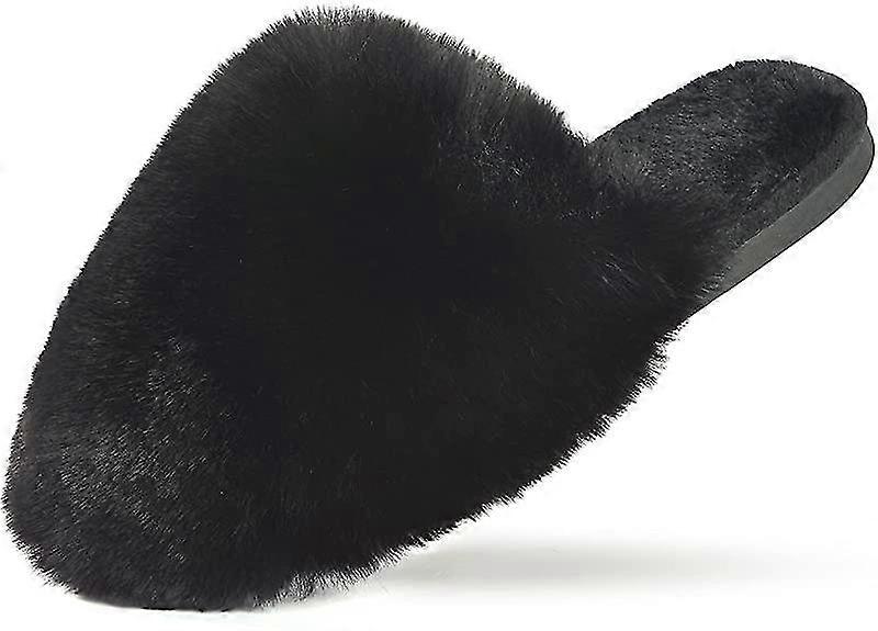 Women's Fluffy Soft Home Warm Comfortable Non-slip Shoes