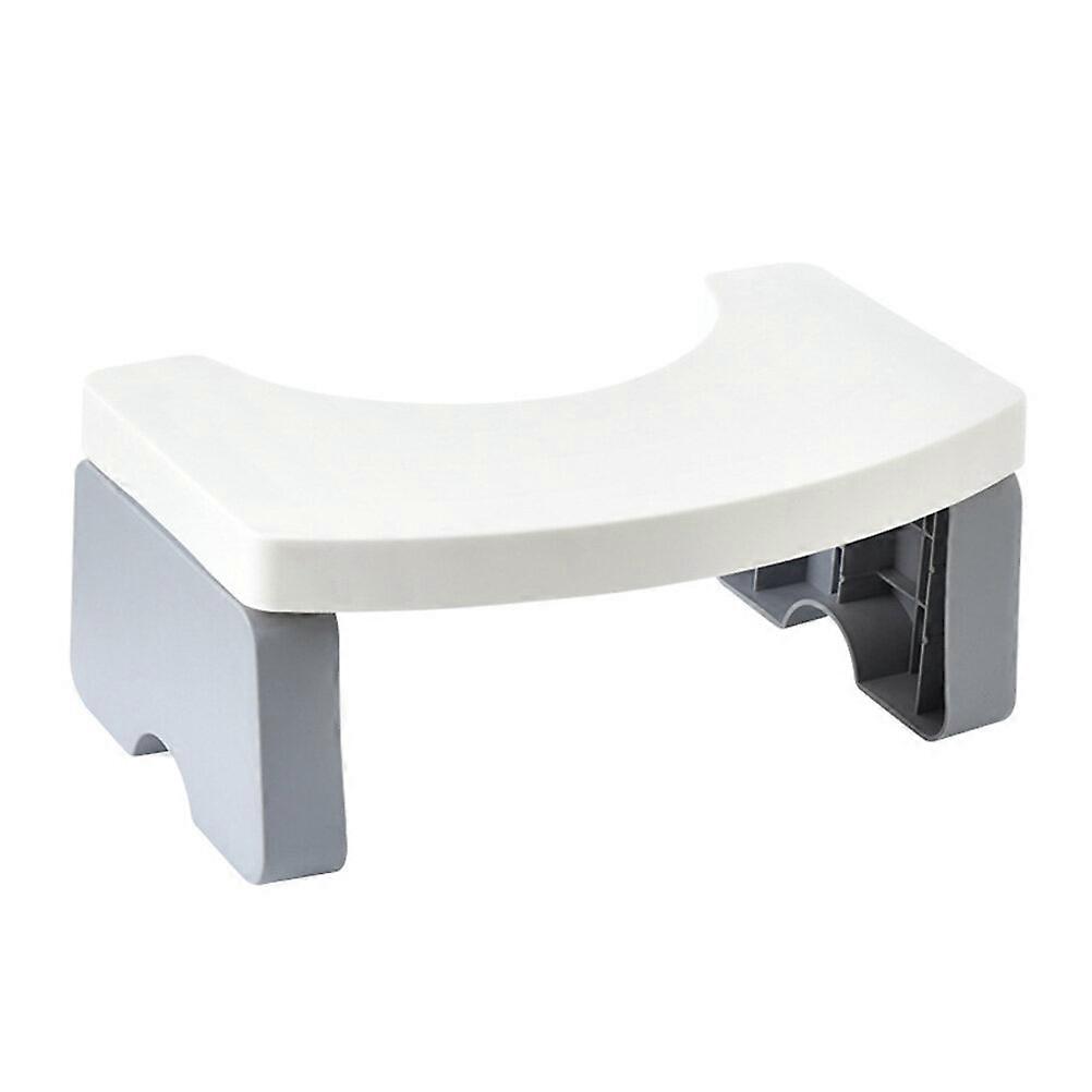 1Pc Badezimmer Verdicken Hocker Einfache Kunststoff Wc Hocker Hause Hocker Weiß