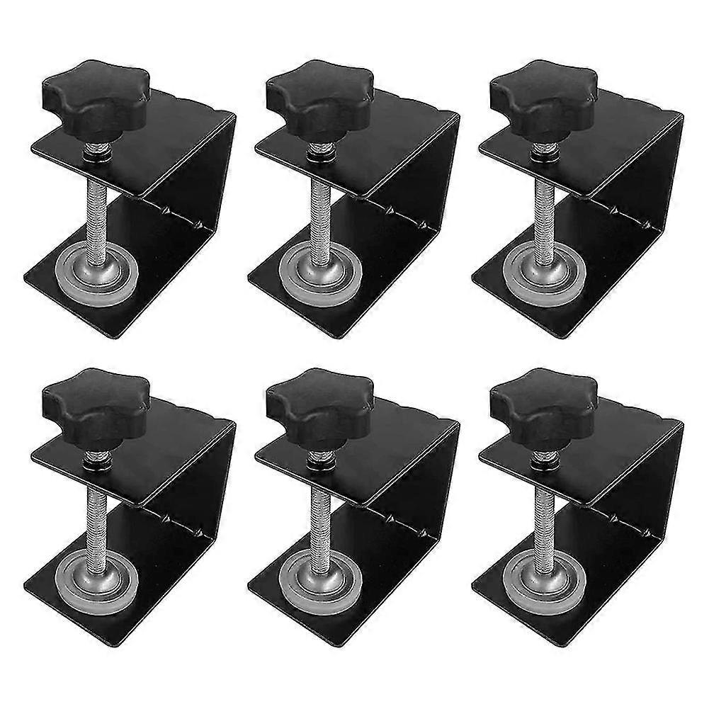 Installation universelle de l’armoire de serrage, 6pcs Meubles Tiroir en acier Installation avant, Percer Hol