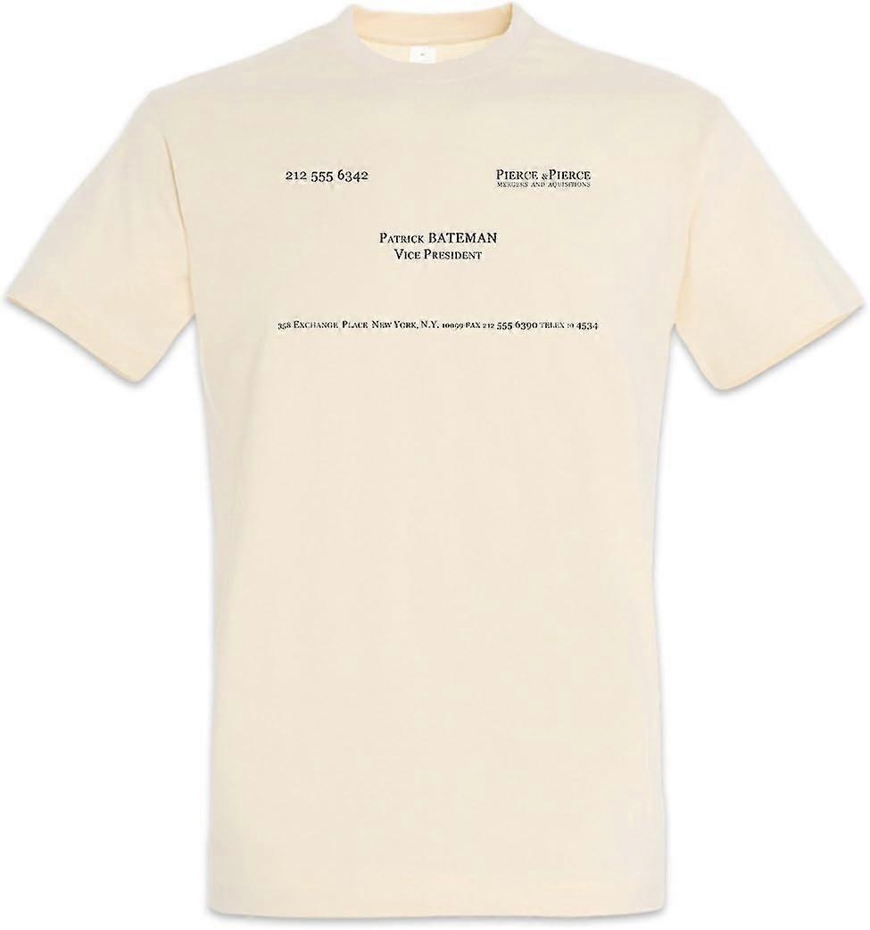 Patrick Bateman Kart Erkek T-Shirt